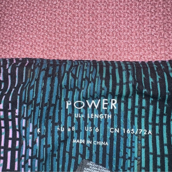 Sweaty Betty Power 7/8 Workout Leggings geo shadow women’s size 6 - Picture 6 of 6